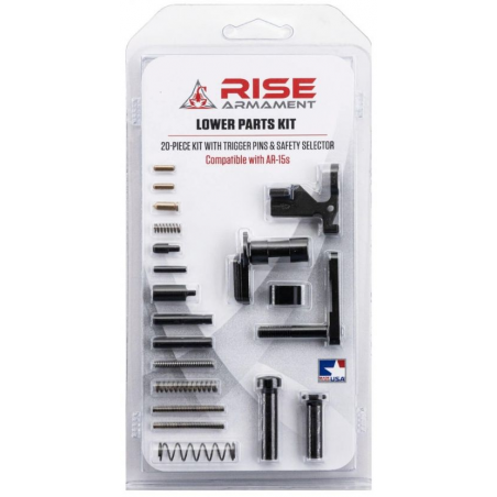 Zestaw naprawczy Rise Armament AR-15 Lower Parts Kit