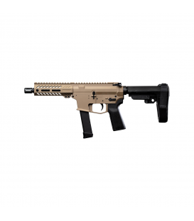 Angstadt Arms UDP-9 9MM Pistol6” SB Tactical SBA3 brace - FDE