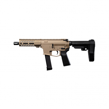 Karabinek Angstadt Arms UDP-9 Pistol6” SB Tactical SBA3 brace - FDE