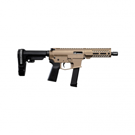 Karabinek Angstadt Arms UDP-9 Pistol6” SB Tactical SBA3 brace - FDE