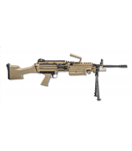 FN America M249S 5.56x45mm NATO Standard Rifle - 18.5" FDE