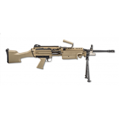 FN America M249S 5.56x45mm NATO Standard Rifle - 18.5" FDE