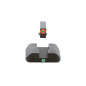 Przyrządy celownicze AmeriGlo Glock Gen5 17,19,26,45 I-Dot Set Green Tritium Orange Outline Front, Green Single Dot Rear
